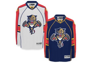 MAILLOT NHL premier FLORIDA REEBOK NAVY